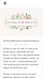 Mobile Screenshot of livingforpretty.com